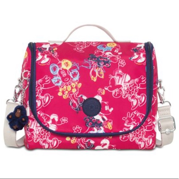 Kipling Bags Nwt Kipling Disney Minnie Mouse Kichirou Lunch Bag Poshmark